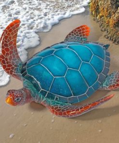 blue-sea-turtle-paint-by-number-1