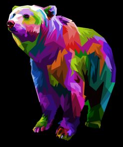 colorful-bear-head-pop-art-style-paint-by-number