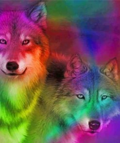 colorful-wolves-paint-by-numbers