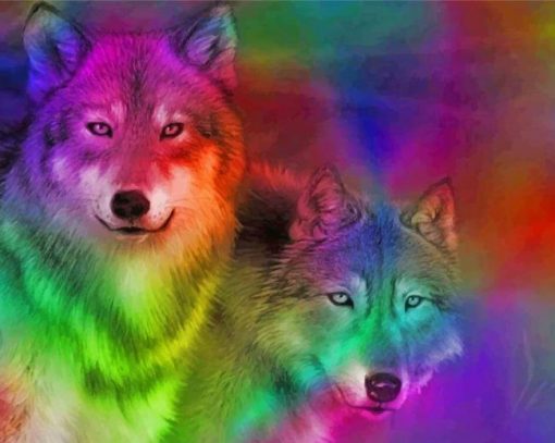 colorful-wolves-paint-by-numbers