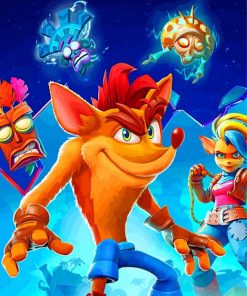 crash-bandicoot-gaming-paint-by-numbers