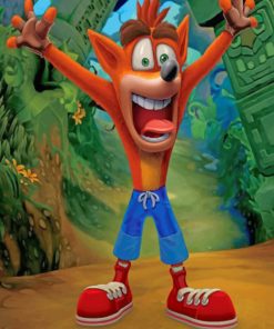 crazy-Crash-Bandicoot-paint-by-number