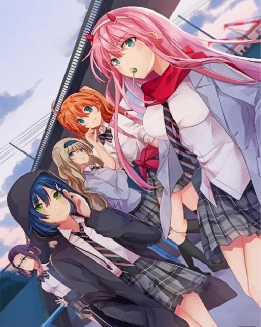 Darling In The Franxx Japanese Anime