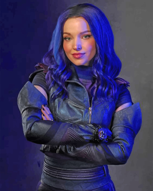 descendants-brave-girl-paint-by-number