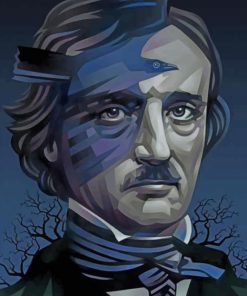 edgar-allan-poe-illustration-paint-by-number