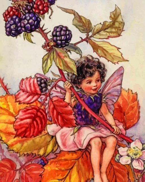 flower-fairies-paint-by-number