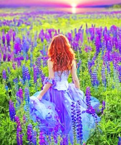 girl-in-lavender-fields-paint-by-numbers