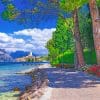 Aesthetic Lake Garda piant by numbers