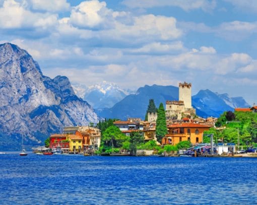village-lake-garda-paint-by-numbers