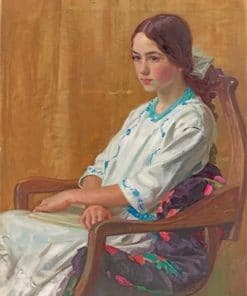 lonely-girl-sorolla-paint-by-numbers