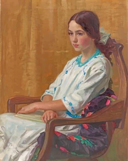 lonely-girl-sorolla-paint-by-numbers
