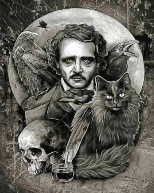mysterious-edgar-allan-poe-paint-by-number