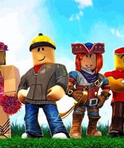 Roblox Game paint by numbers