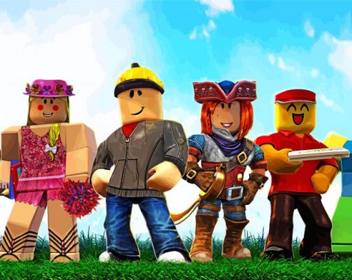 Roblox Game paint by numbers
