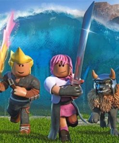 Roblox Game paint by numbers