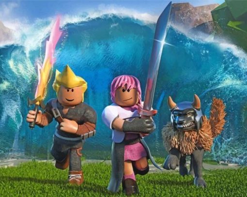 Roblox Game paint by numbers
