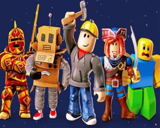 Roblox Game paint by numbers