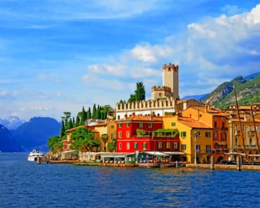 village-lake-garda-paint-by-numbers