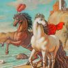 Avalli Con Aigrettes E Mercurio Paint by numbers