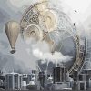 Steampunk City paint by numbers