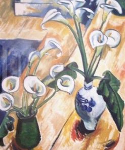 Arum Lilies Vases paint by numbers