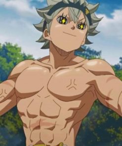 Asta black clover paint by number