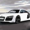 White Audi R8 Paint by numbers