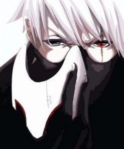 kakashi hatake naruto paint by numbers