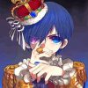 Ciel Phantomhive paint by numbers
