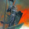 Death Dealer Paint by numbers
