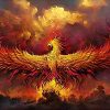 Flame Phoenix Paint by numbers