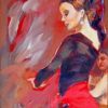 Flamenco Dancer Paint by numbers