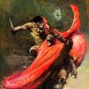 Frank Frazetta Conan paint by numbers