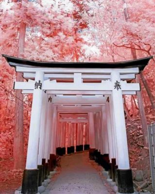 Fushimi Inari Taisha Paint by Numbers