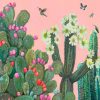 Garden Cactus And Roses Paint by numbers