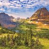 Glacier National Park Montana Paint by numbers