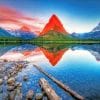 Glacier National Park Montana Paint by numbers