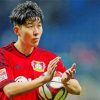 Heung Min Son Paint by numbers