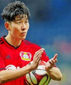 Heung Min Son Paint by numbers