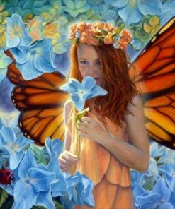 Butterfly Fairy Paint by numbers