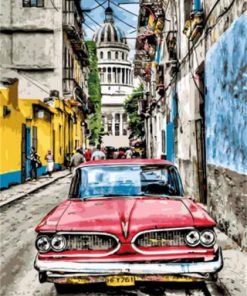 Havana Street Paint by numbers