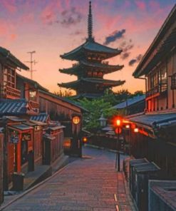 Japan Asia Paint by numbers