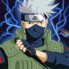 Kakashi Hatake Naruto paint by numbers