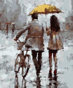 Lovers-in-Winter-paint-by-numbers