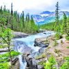 Mistaya Canyon Canada paint by numbers