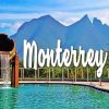 Monterrey Mexico Landscape Paint by numbers