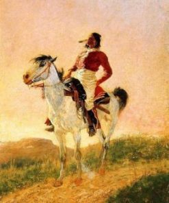 Native American Cowboy Paint by numbers