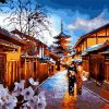 Kyoto Night Paint by numbers