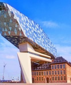 Antwerp Port House - Paint By Numbers