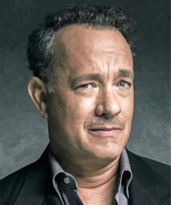 Classy Tom Hanks Paint by numbers